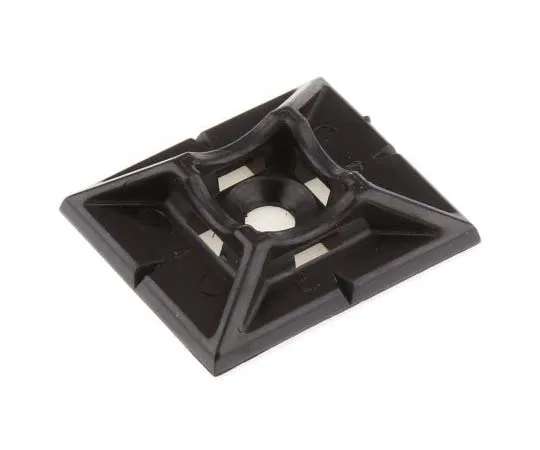 63-7719-22 Legrand Self Adhesive Black Cable Tie Mount 30 mm x 25mm, 4.6mm Max. Cable Tie Width 0 320 67