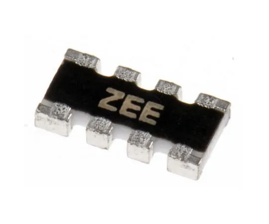 63-7609-95 Bourns CAY16 Series 3.3kΩ ±5% Isolated SMT Resistor Array, 4 Resistors, 0.25W total 1206 (3216M) package Convex CAY16-332J4LF