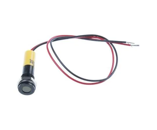 63-7709-06 RS PRO Yellow Indicator, 24 V dc, 8mm Mounting Hole Size, Lead Wires Termination, IP67 700-2006