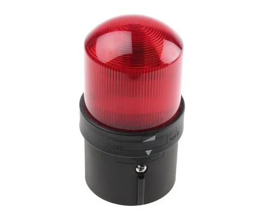 63-7633-54 LED, Flashing Beacon Harmony XVB Series, Red, Base Mount, 24 V ac/dc XVBL1B4