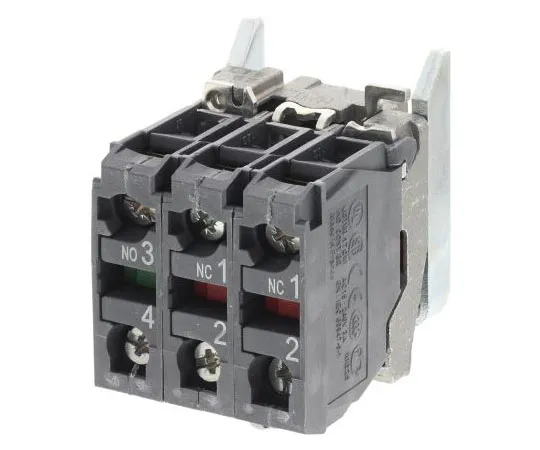 63-7631-98 Schneider Electric Harmony XB4 Contact Block 1NO 2NC 600 V Screw terminal ZB4BZ141