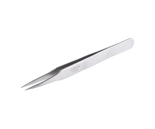 63-7605-06 Bernstein Tools for electronics 115 mm, Anti-Magnetic Stainless Steel, Straight; Pointed, Anti-Acid Tweezers 5-051