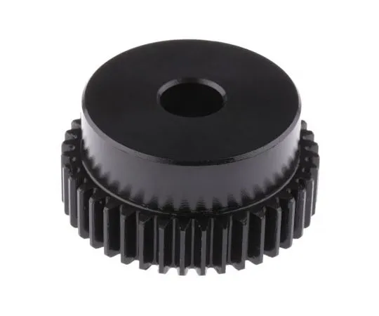 63-7606-93 RS PRO Steel 40 Teeth Spur Gear, 40mm Pitch Diam. , 35mm Hub Diam. , 10mm Bore Diam. 521-6339