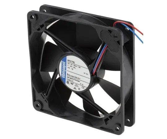 63-7565-52 ebm-papst 4400F Series Axial Fan, 119 x 119 x 25mm, 94m³/h, 1.3W, 12 V dc 4412FGL