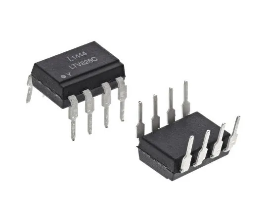 63-7698-34　Lite-On, LTV-826 DC Input Transistor Output Dual Optocoupler, Through Hole, 8-Pin PDIP　LTV-826