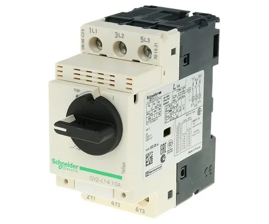 63-7630-72 Schneider Electric TeSys 690 V Motor Protection Circuit Breaker, 3P Channels, 5.5 → 8 A, 7 → 10 A, 4 kA GV2L14