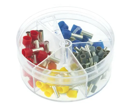 63-7603-10 RS PRO 90 Piece Bootlace Ferrule Crimp terminal Kit 513-2556