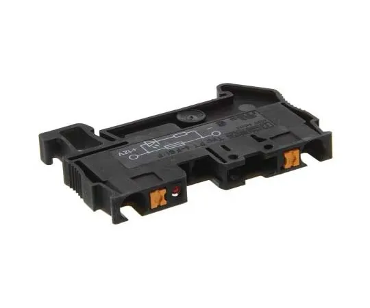 63-7729-30 Phoenix Contact, Black, PT 4-FSI/F-LED 12 Series, 10A Single F***d DIN Rail Terminal 3208951