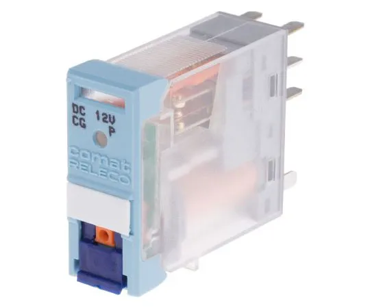 63-7636-33 RelecoC12 DPDT Non-Latching Relay PCB Mount, 12V dc Coil, 5A C12A21X12D