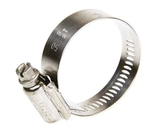 63-7586-88 HI-TORQUE Stainless Steel Slotted Hex Worm Drive, 16mm Band Width, 30mm - 50mm Inside Diameter HTM50P