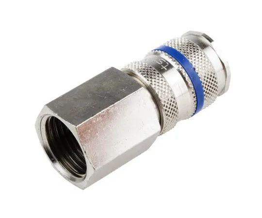 63-7662-78 RS PRO Pneumatic Quick Connect Coupling Steel 1/2 in Threaded 667-1914
