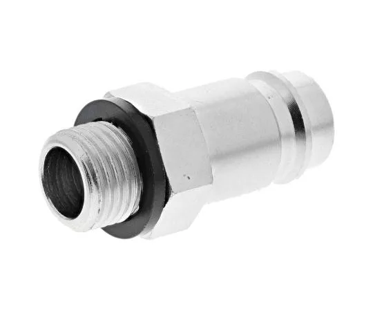 63-7663-08　RS PRO Pneumatic Quick Connect Coupling Brass 1/4 in Threaded　667-2024