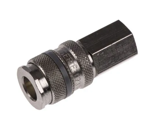 63-7662-68 RS PRO Pneumatic Quick Connect Coupling Brass 1/4 in Threaded 667-1881