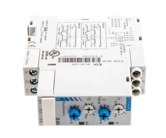 63-7561-02 Crouzet Current Monitoring Relay With SPDT Contacts, 24 V dc, 1 Phase 84871030