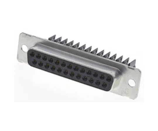 63-7618-51 TE Connectivity AMPLIMITE HDE-20 Series 2.76mm Pitch 25 Way IDC D-sub Connector, Socket, Steel Shell 1-745495-8