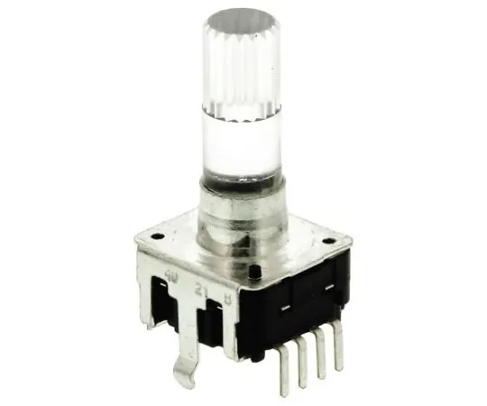 63-7654-31 TE Connectivity 24 Pulse Incremental Mechanical Rotary Encoder with a 6.8 mm Knurl Shaft (Not Indexed), Through Hole DPL12SV2424A25K3