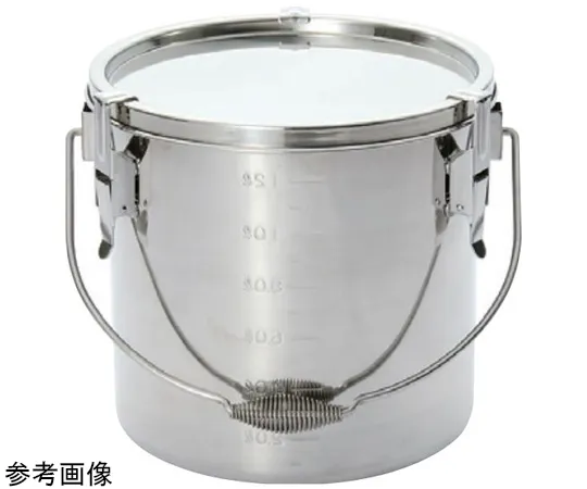67-2402-08 18-8 Airtight Container with Straight Scale (Hanging) 11 L BH-424TH
