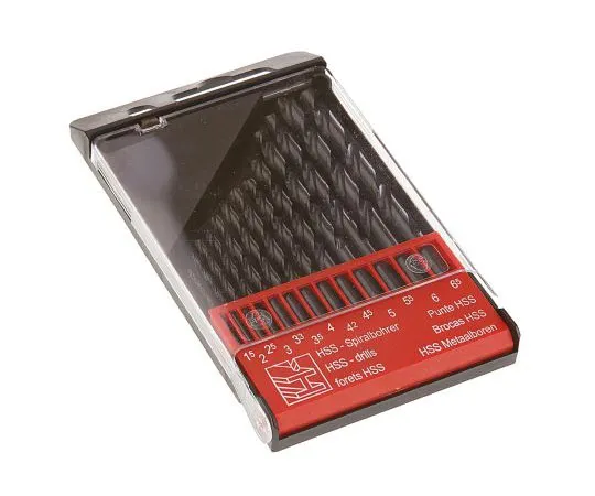 63-7664-78 RS 13 piece HSS Jobber Drill Set 1mm to 6.5mm 668-0980
