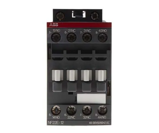 63-7739-25 ABB 4 Pole Contactor, 6 A, 110 V ac Coil, AF Range, 2NO/2NC 1SBH137001R1222  NF22E-12