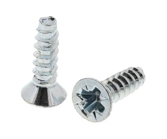 63-7573-60 RS Bright Zinc Plated Steel Self Tapping Screw N°6 x 13mm Long 482-7506