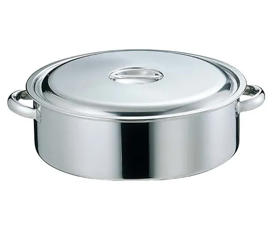 63-7104-30 EBM 18-8 Outer Ring Pot 60 cm with Handle 0005600