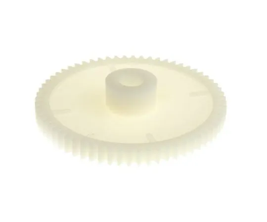 63-7607-71 RS PRO POM 64 Teeth Spur Gear, 64mm Pitch Diam. , 18mm Hub Diam. , 8mm Bore Diam. 521-7663