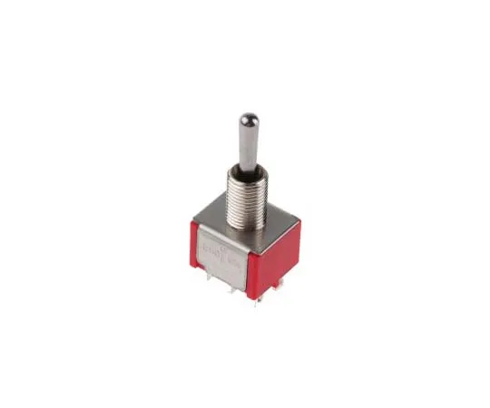 63-7735-94 TE Connectivity Double Pole Double Throw (DPDT) Toggle Switch, (On)-Off-On, PCB 2-1825139-4