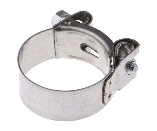 63-7712-48 MIKALOR Stainless Steel, Zinc-Plated Steel (Bolt) Bolt Drive, 20mm Band Width, 40mm - 43mm Inside Diameter M0301911-9