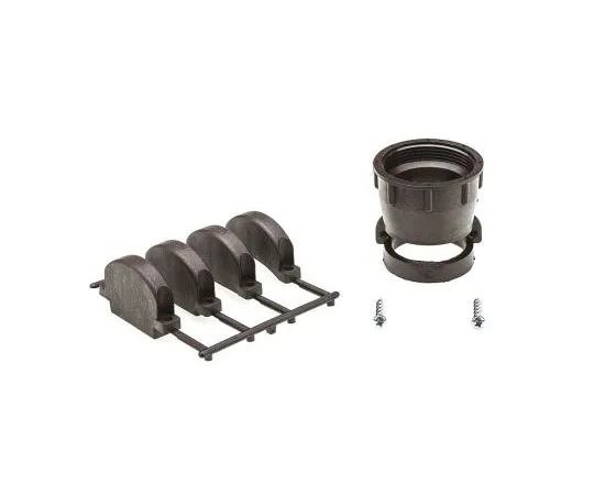 63-7552-76 TE Connectivity Cable Clamp Black Screw Plastic Cable Clamp, 28.58mm Max. Bundle 182930-1