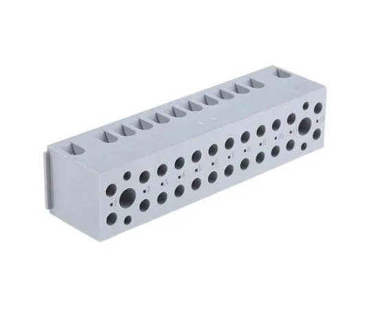 63-7706-51 Phoenix Contact G5/12 Non-F***d Terminal Block, 12 Way/Pole, Screw Down Terminals, 24 → 12 AWG Free Hanging, 2716127