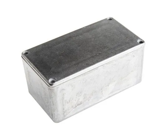 63-7604-49 RS PRO Die Cast Aluminium Enclosure, IP66, Shielded, 114.4 x 63.7 x 55.1mm 517-3484