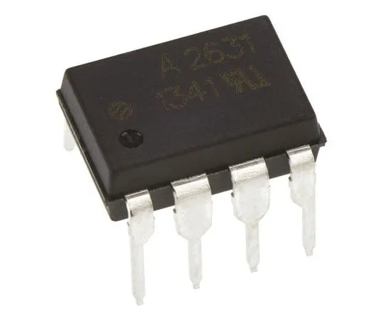 63-7628-51 Broadcom, HCPL-2631-000E DC Input Transistor Output Dual Optocoupler, Through Hole, 8-Pin DIP HCPL-2631-000E