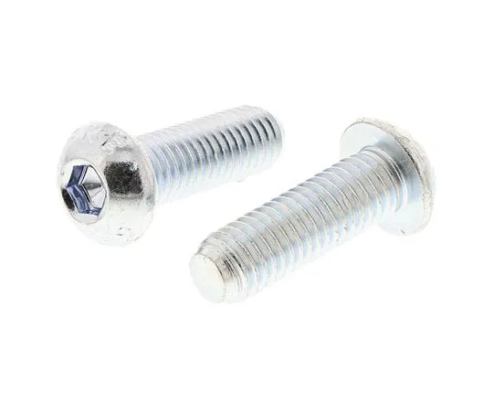 63-7577-22 RS PRO M8 x 25mm Hex Socket Button Screw Bright Zinc Plated Steel 483-9745