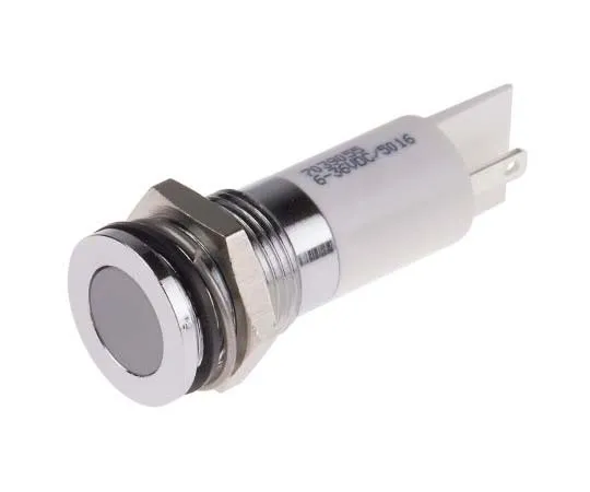 63-7718-08 RS PRO White Indicator, 6 → 36 V dc, 14mm Mounting Hole Size, Solder Tab Termination, IP67 703-9055