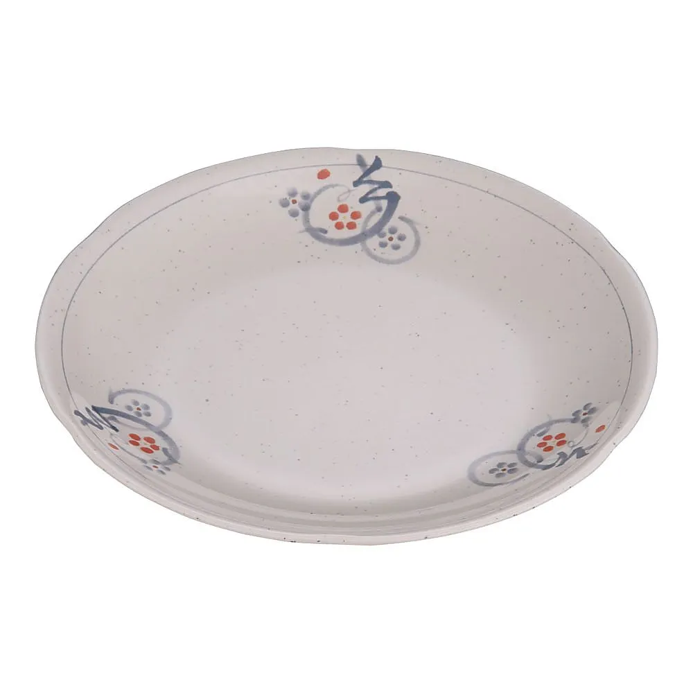 62-6849-39 Melamine Karin Round Plate Large M-327-K