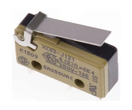 63-7567-06 Hinge Lever Microswitch, 5 A @ 250 V ac XCG3-J1-Z1