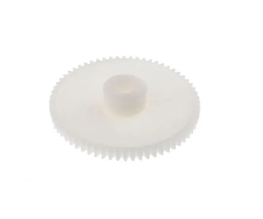 63-7607-63 RS PRO POM 64 Teeth Spur Gear, 51.2mm Pitch Diam. , 15.5mm Hub Diam. , 6mm Bore Diam. 521-7411