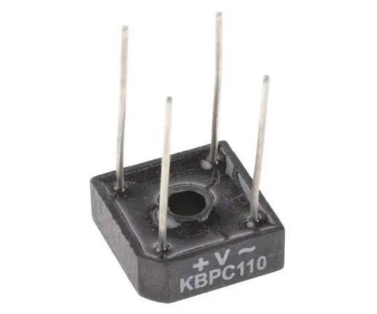 63-7710-77 Vishay VS-KBPC110, Bridge Rectifier, 3A 1000V, 4-Pin D 46 VS-KBPC110