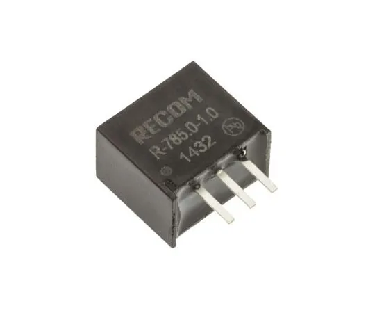 63-7671-78 Recom Switching Regulator, 6.5 → 18V dc Input, 5V dc Output, 1A R-785.0-1.0