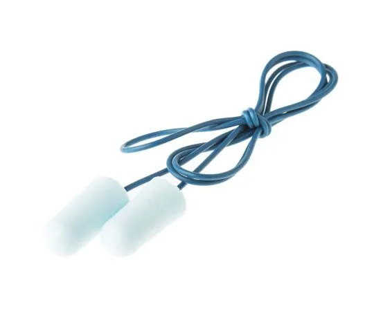 63-7664-71 3M Disposable Blue Polyurethane Corded Ear Plugs, 36dB, 200 Pairs ES-01-011A