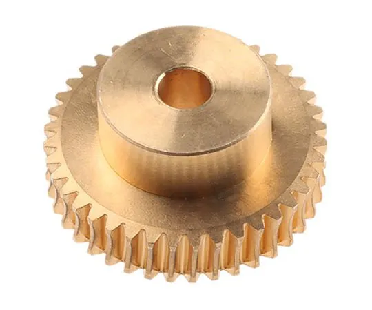 63-7607-46 RS PRO Bronze 40 Teeth Worm Wheel Gear, 40mm PitchDiam. , 26mm Hub Diam. , 16.5mm Face Width 521-6963