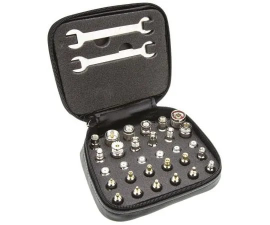 63-7613-64 RS Pro RF Connector Kit RF Coaxial Inter Series Adapter Kit 2 x Spanners & is Supplied in a Zip-Up Soft Case, 30 RF 530-8882