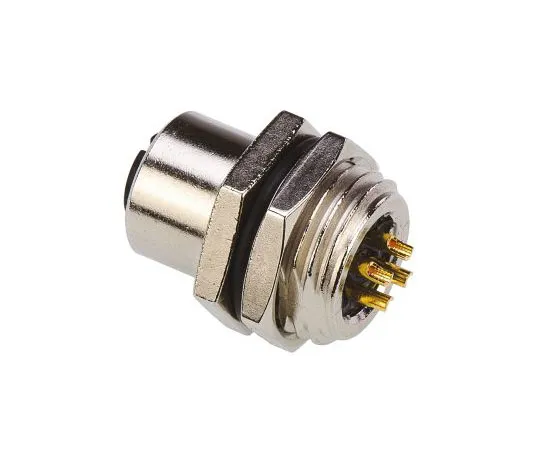63-7667-69 TE Connectivity M12 Series M12 Panel Mount Connector, 4 contacts Socket 1838891-2