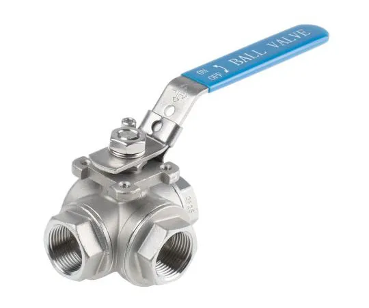63-7591-43 RS PRO High Pressure Ball Valve Stainless Steel 1 in BSPP 3 Way 499-1966