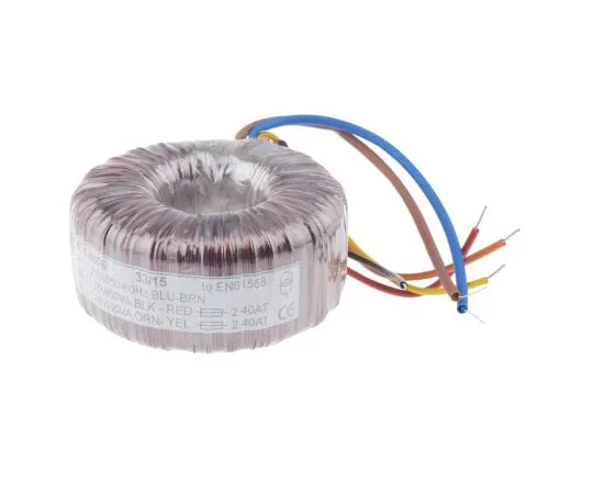 63-7670-81 2 Output Toroidal Transformer, 120VA, 2 x 25V ac 173-0213