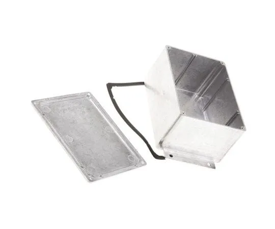 63-7604-78 RS PRO Die Cast Aluminium Enclosure, IP65, Shielded, Flanged, 140 x 102 x 77mm 517-4140