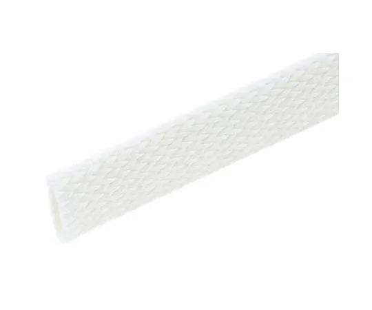 63-7665-09 RS Expandable Braided Fibreglass Natural Cable Sleeve, 10mm Diameter, 5m Length 668-1295