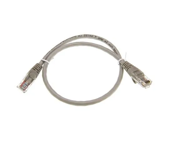 63-7653-36 RS Pro Grey PVC Cat5e Cable U/UTP, 500mm Male RJ45/Male RJ45 657-2090