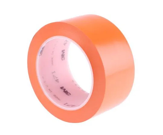63-7667-21 3M 471 Orange Vinyl Lane Marking Tape, 50mm x 33m 471 orange