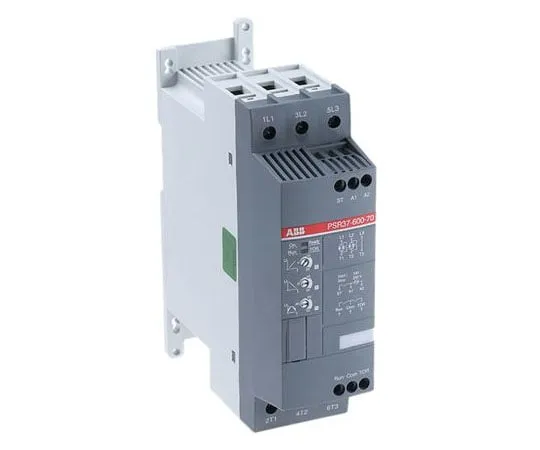 63-7653-21 ABB 37 A Soft Starter PSR Series, IP10, IP20, 18.5 kW, 208 → 600 V 1SFA896110R7000